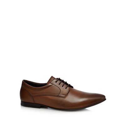 Tan 'Phipps' lace up Derby shoes